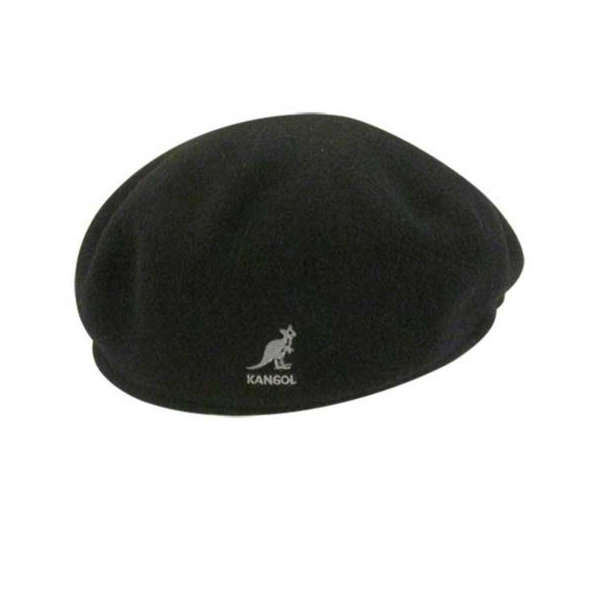 béret marque Kangol 504 hiver noir